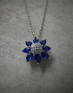 BKB X VV - BLUE SUN NECKLACE
