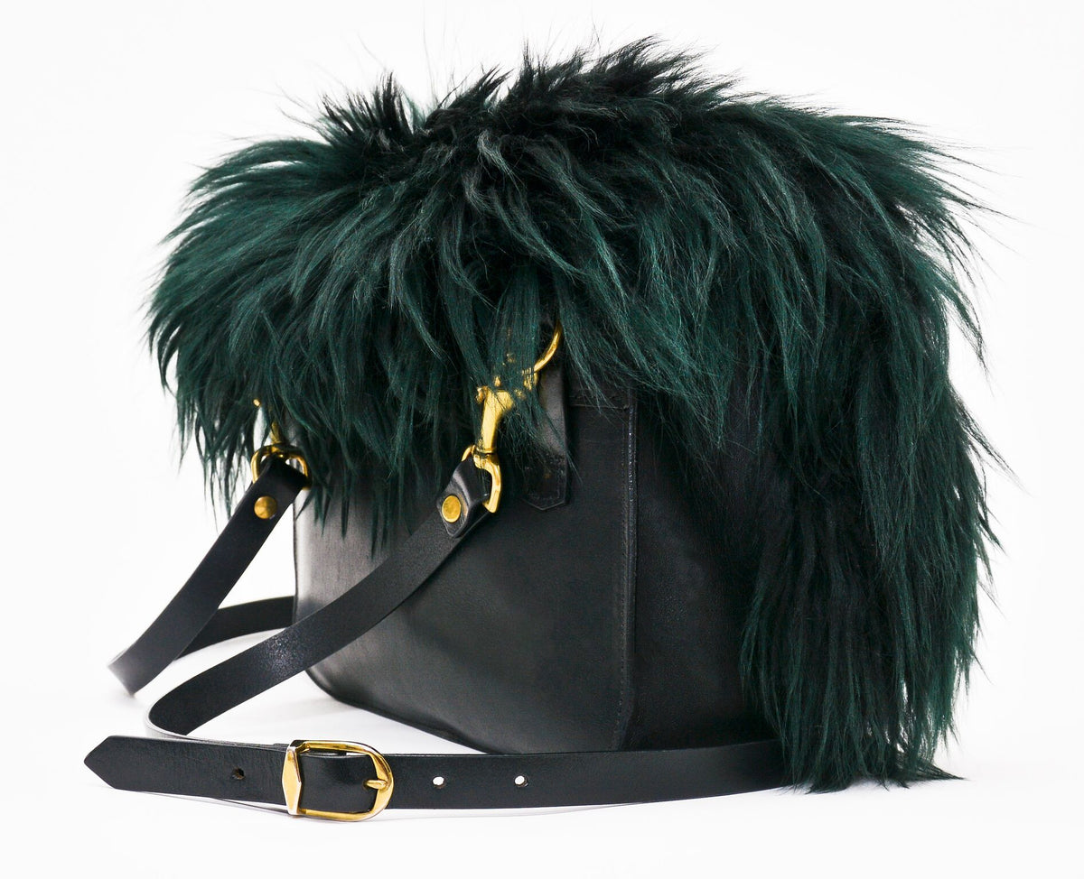 Damascus Emerald Recycled Fur